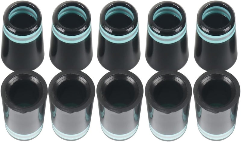 XFDACOV Multi-Ring Golf Iron Ferrules Compatible with 0.355'' Tapered Steel Shaft and Parallel Shaft - Image 5